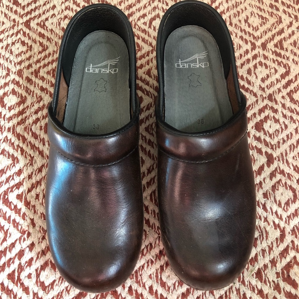 Brown Dansko Clogs